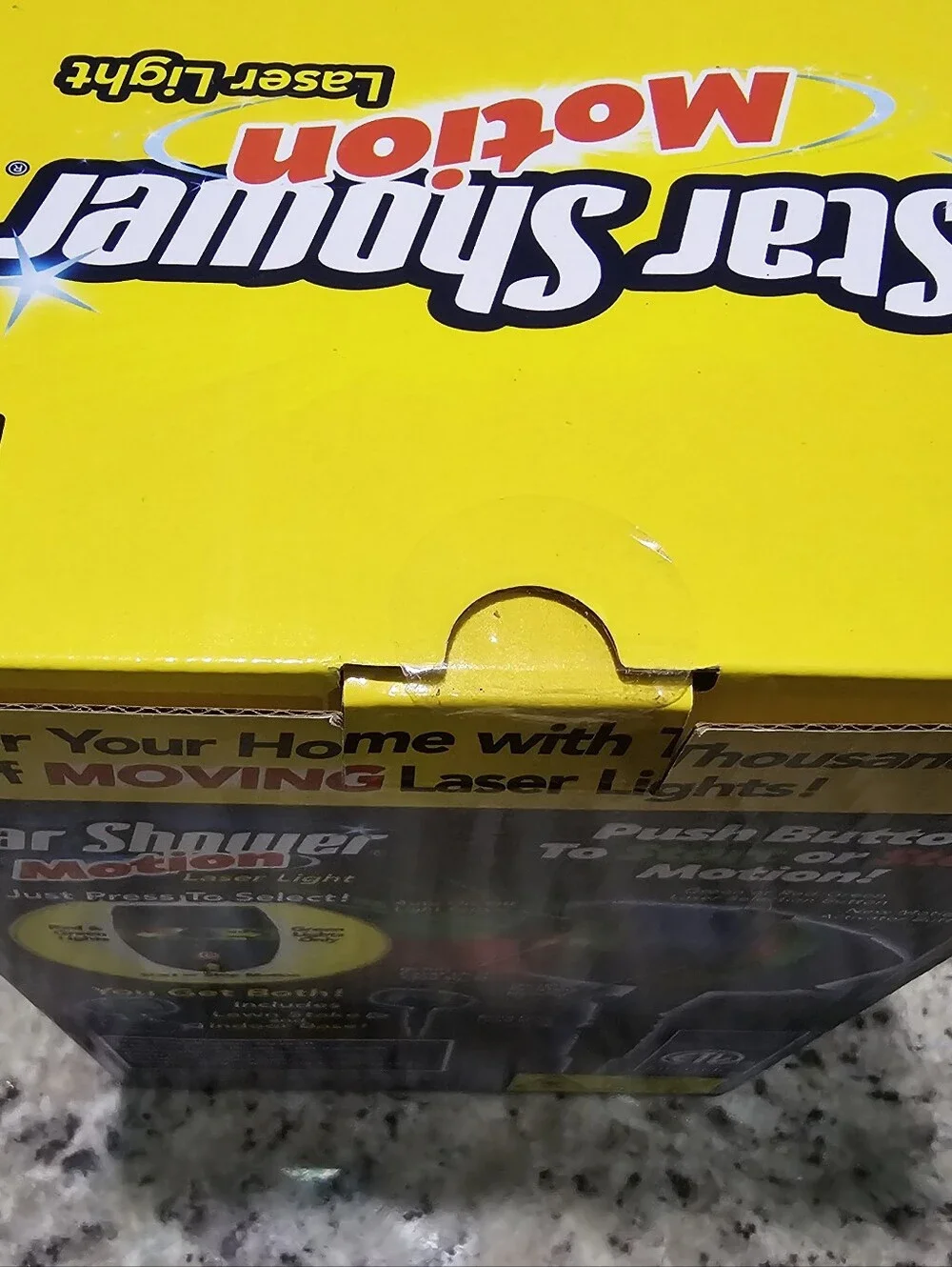 Star Shower Motion Laser Lights Projector 10639-6 Brand New